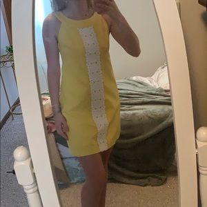 Yellow Lilly Pulitzer dress